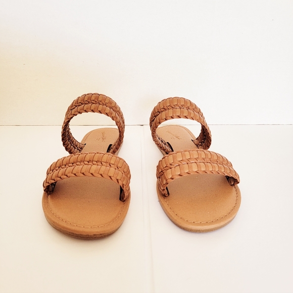 Universal Thread Slide Sandals - Cognac - Size 6 - Picture 3 of 5